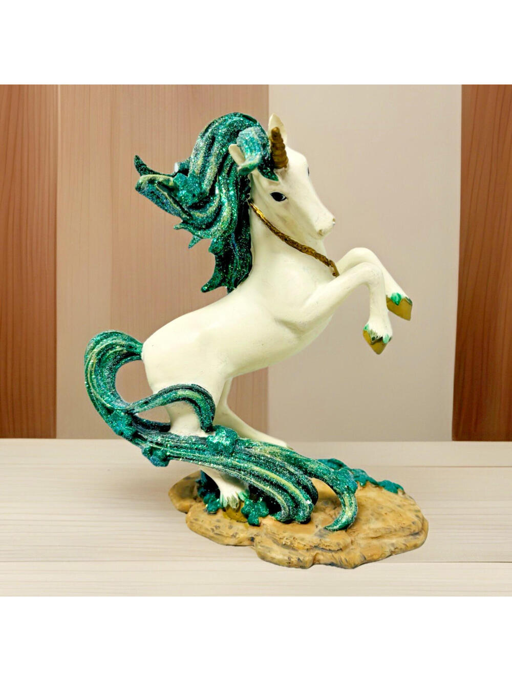 VTG Emerald Isle Unicorn Collection Figure Hamilton Horse "Luck of the Irish"